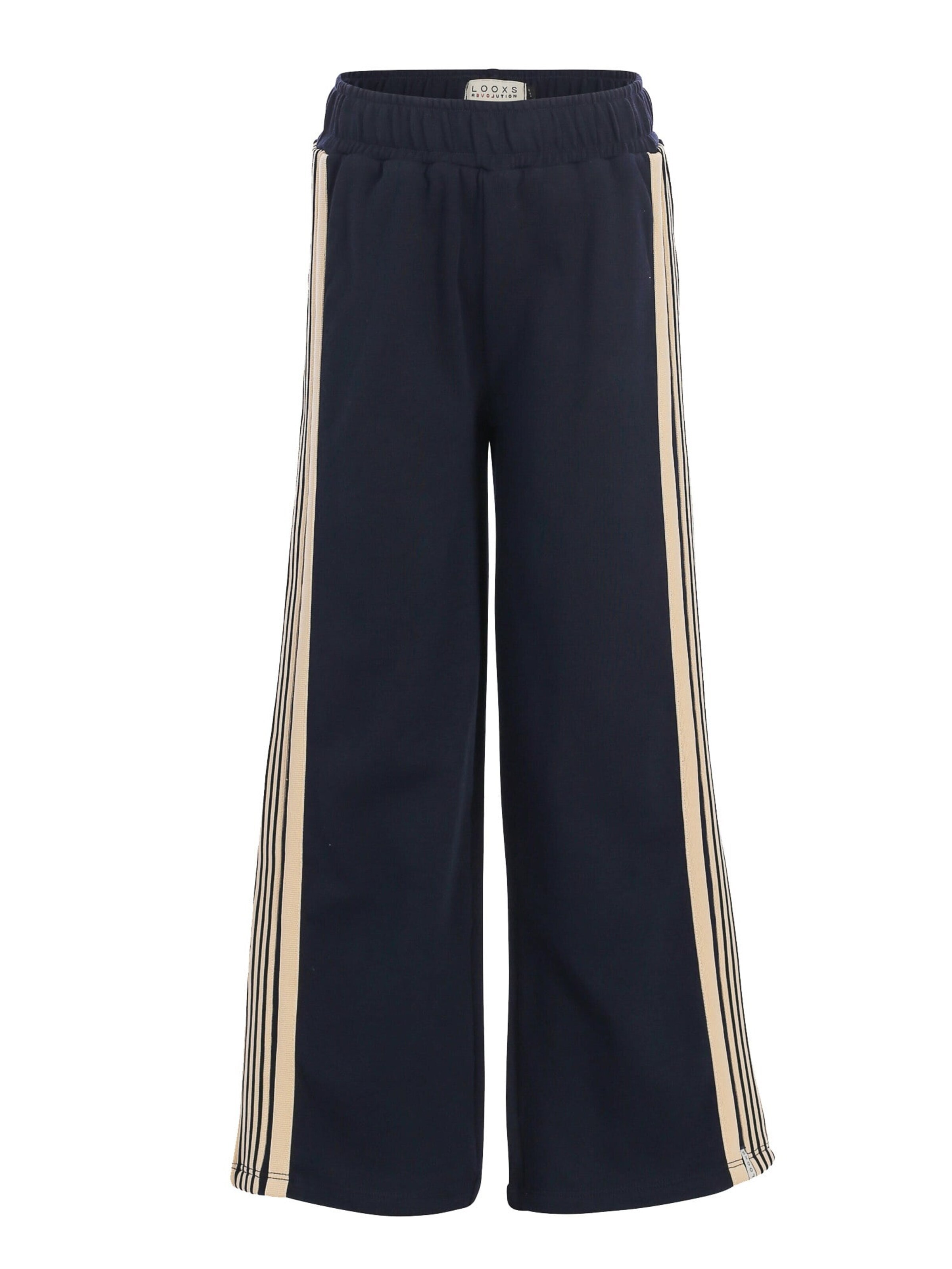 Looxs Revolution Wide leg Broek in Blauw: voorkant