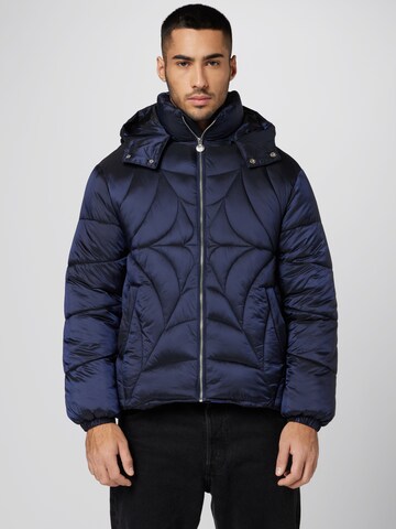 VIERVIER Winter Jacket 'Lou' in Blue