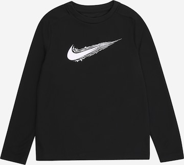 juoda NIKE Sportiniai marškinėliai: priekis