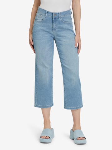 Cartoon Bootcut Jeans in Blau: predná strana