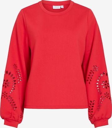 VILA Sweatshirt 'SANDY' in Rot: Vorderseite