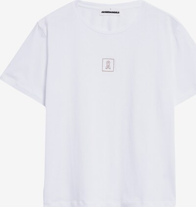 ARMEDANGELS T-Shirt in beige / weiß, Produktansicht