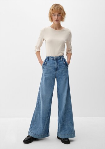 Wide Leg Jean 'Suri' s.Oliver en bleu
