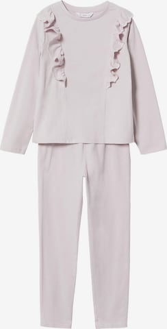 MANGO KIDS Pajamas 'GINA' in Purple: front
