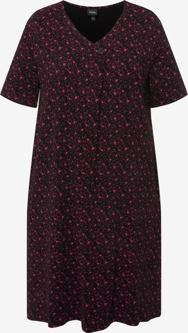 Robe Ulla Popken en noir : devant