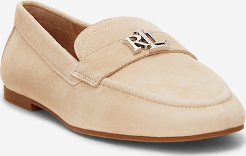 Chaussure basse 'AVERI III' Lauren Ralph Lauren en beige : devant