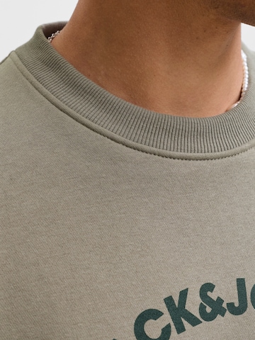 Sweat-shirt 'JJBENSON' JACK & JONES en vert