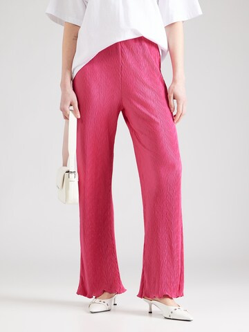 VILA Loosefit Broek 'VIASTER' in Roze: voorkant