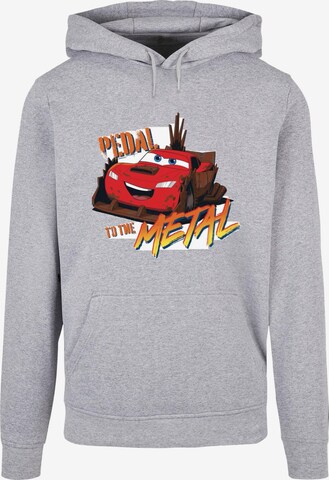 Sweat-shirt 'Cars - Pedal To The Metal' ABSOLUTE CULT en gris : devant