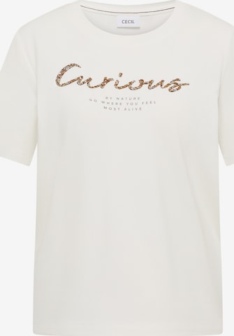 CECIL Shirt in Beige: front