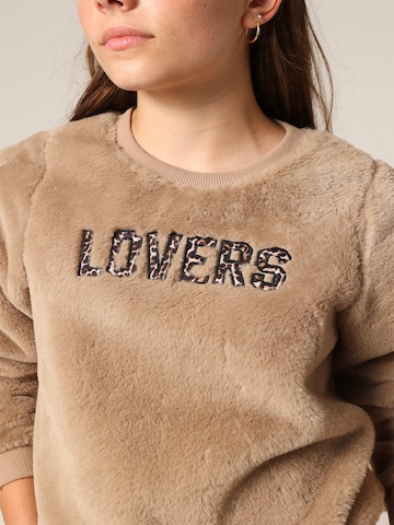 Sweat-shirt 'KYLERA' Deeluxe en beige