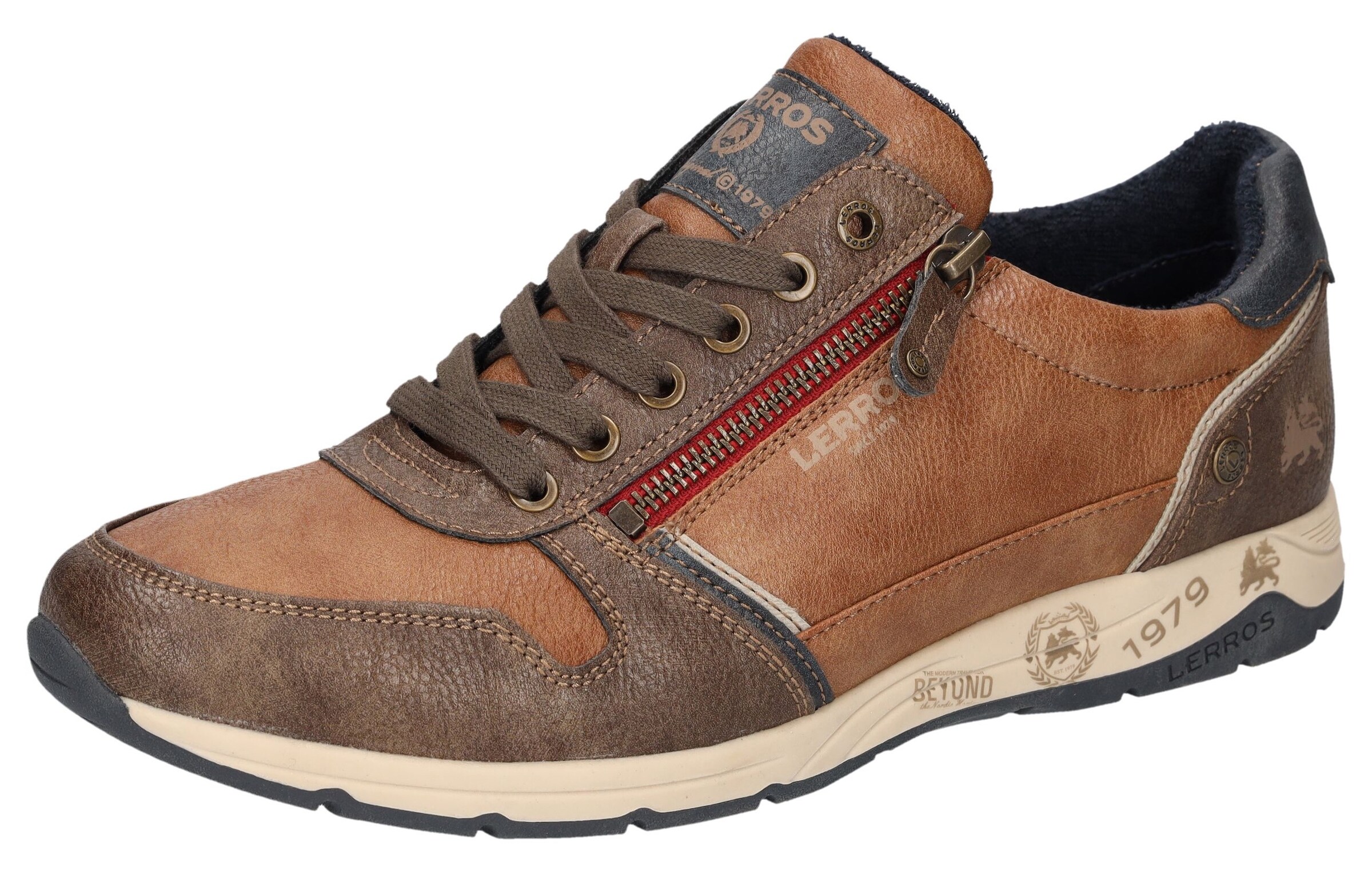 LERROS Sneaker in Braun: Vorderseite