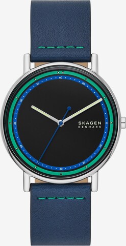 SKAGEN Uhr in Blau: predná strana