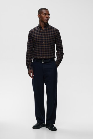 Matinique Regular fit Button Up Shirt 'Trostol ' in Blue