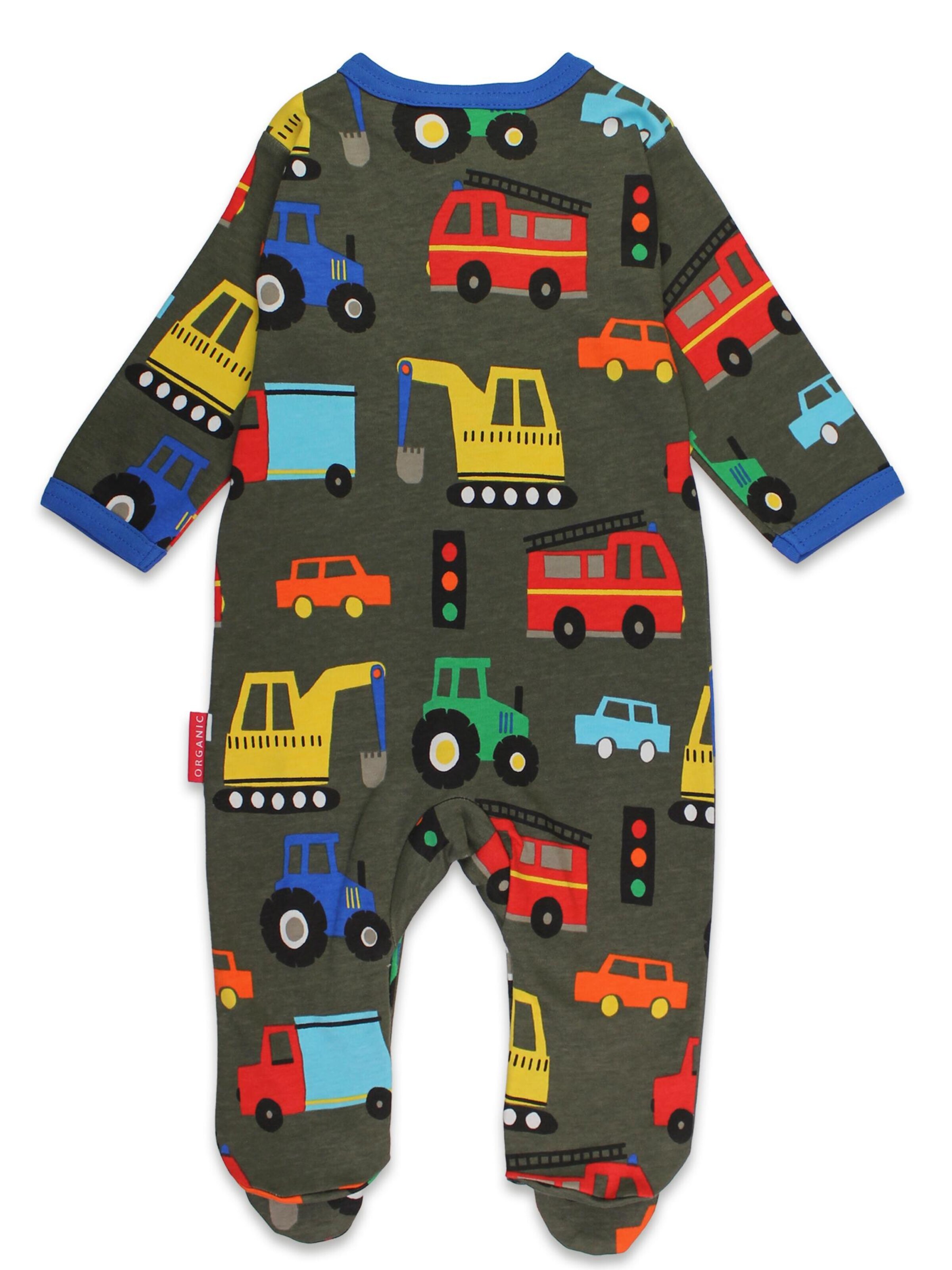 Toby Tiger Romper/Bodysuit in Grey