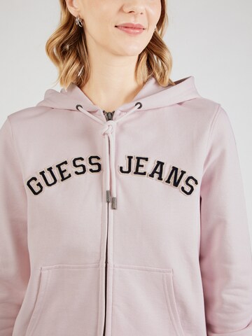 Giacca di felpa di GUESS JEANS in rosa