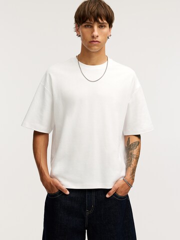 Pull&Bear Tričko - Biela: predná strana