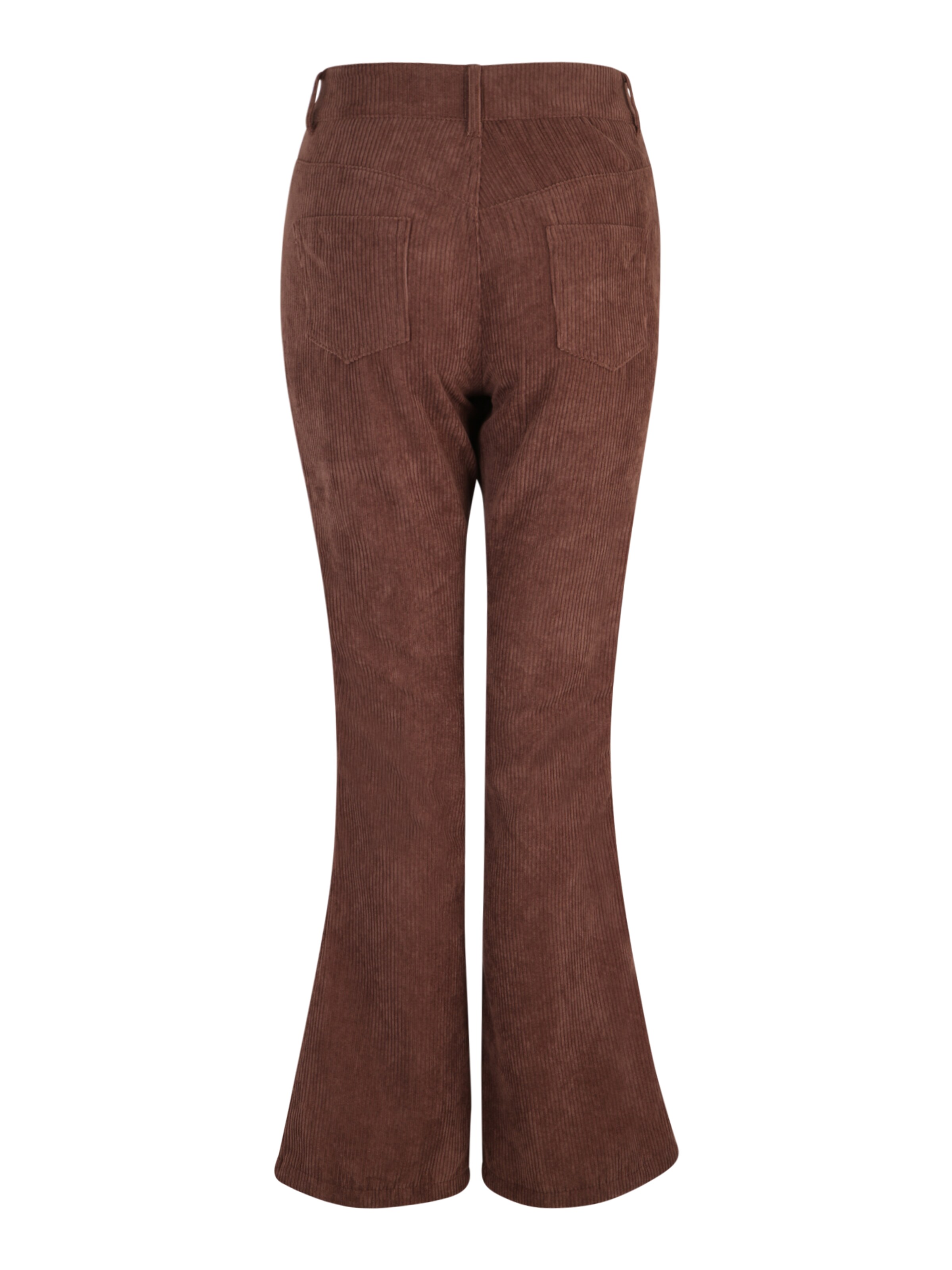 brūns Nasty Gal Petite Plati gali Bikses