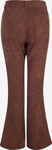 évasé Pantalon Nasty Gal Petite en marron