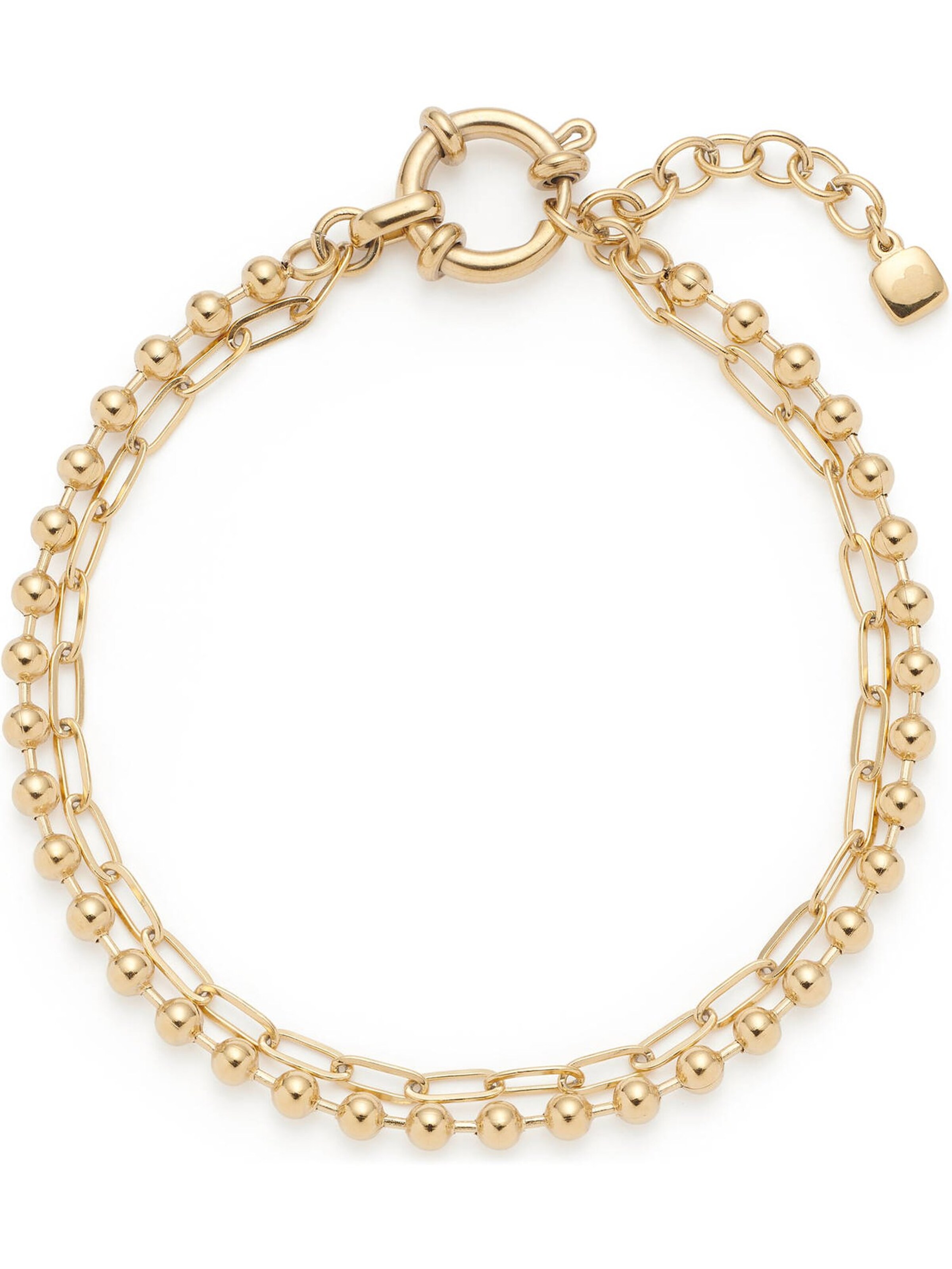 LEONARDO Armband in Gold: Vorderseite