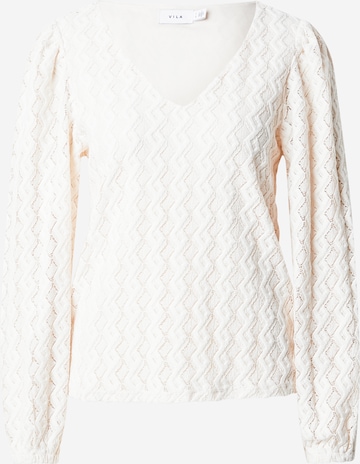 VILA - Blusa 'Ferya' en beige: frente