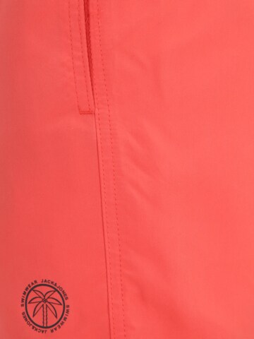 Pantaloncini da bagno 'JPSTFiji' di JACK & JONES in arancione