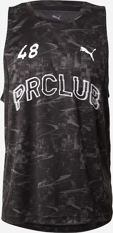 PUMA Toiminnallinen paita 'Run Club' värissä musta: etupuoli