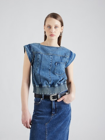 3.1 Phillip Lim Shirt in Blauw: voorkant