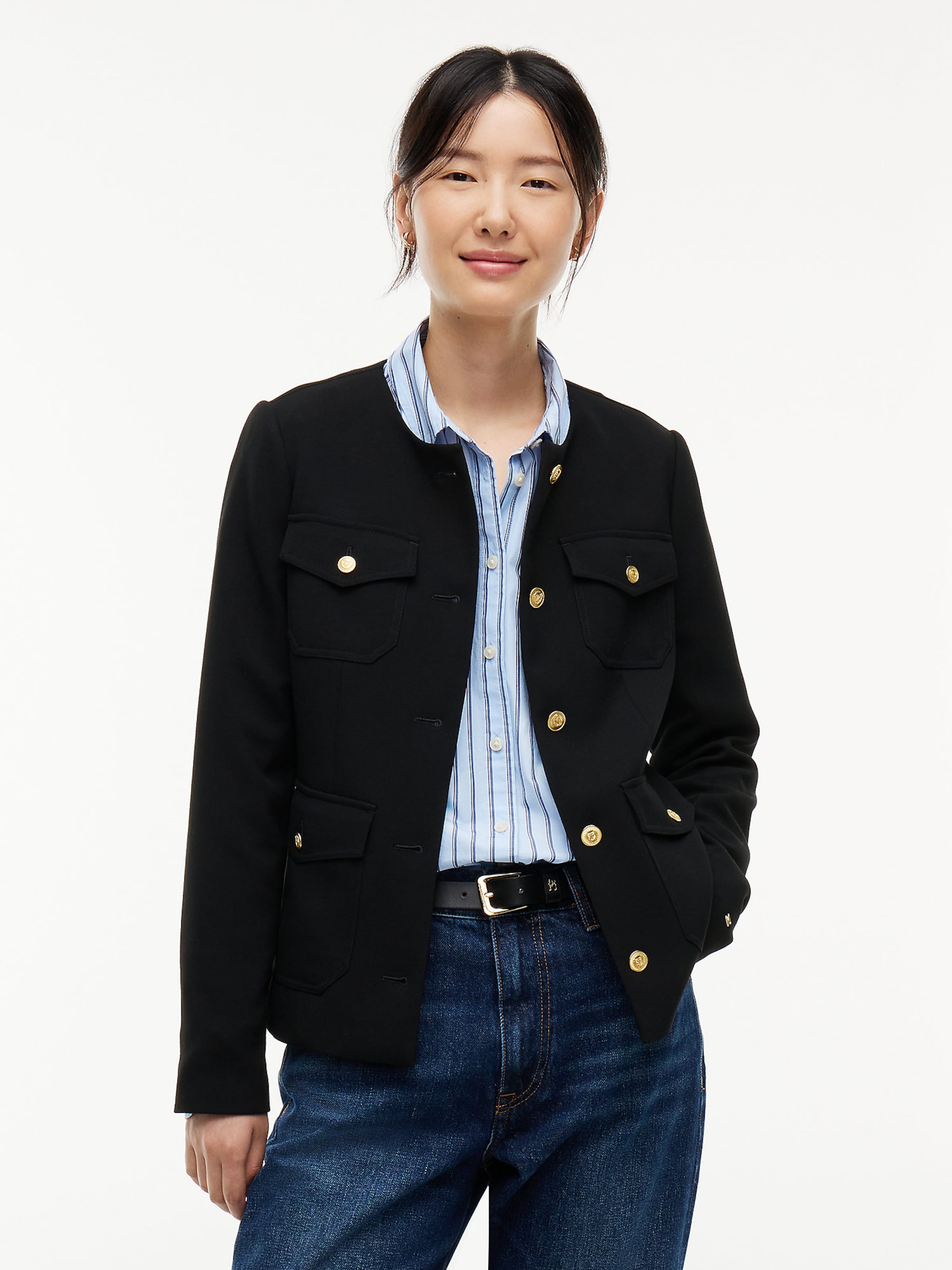 TOMMY HILFIGER Jacke in Schwarz: Vorderseite
