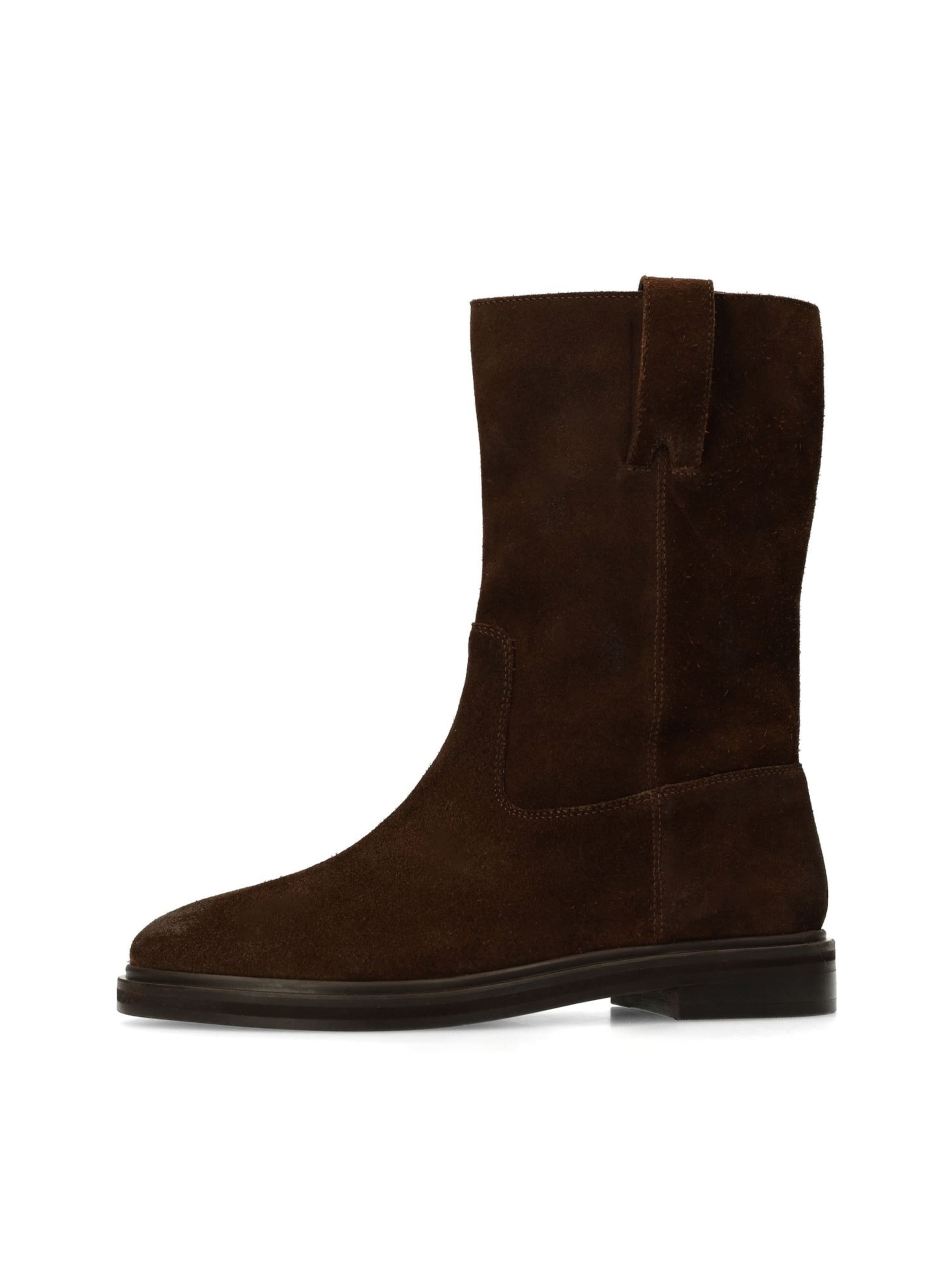 SACHA Stiefelette in schoko, Produktansicht