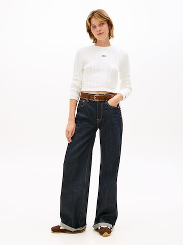 Tommy Jeans Pullover in Weiß