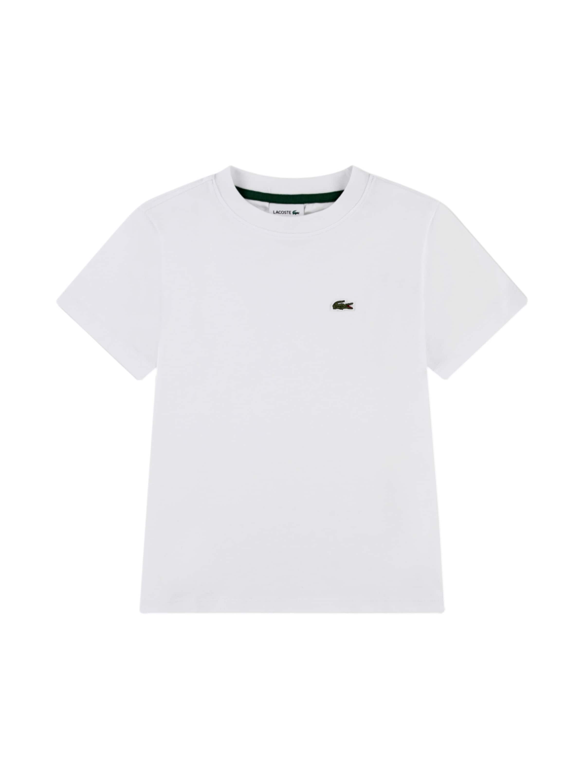 Maglietta di LACOSTE in bianco: frontale