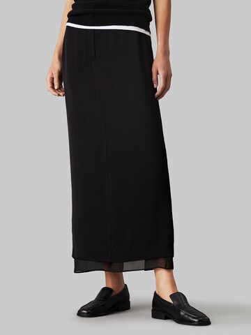 Calvin Klein Rok in Zwart: voorkant
