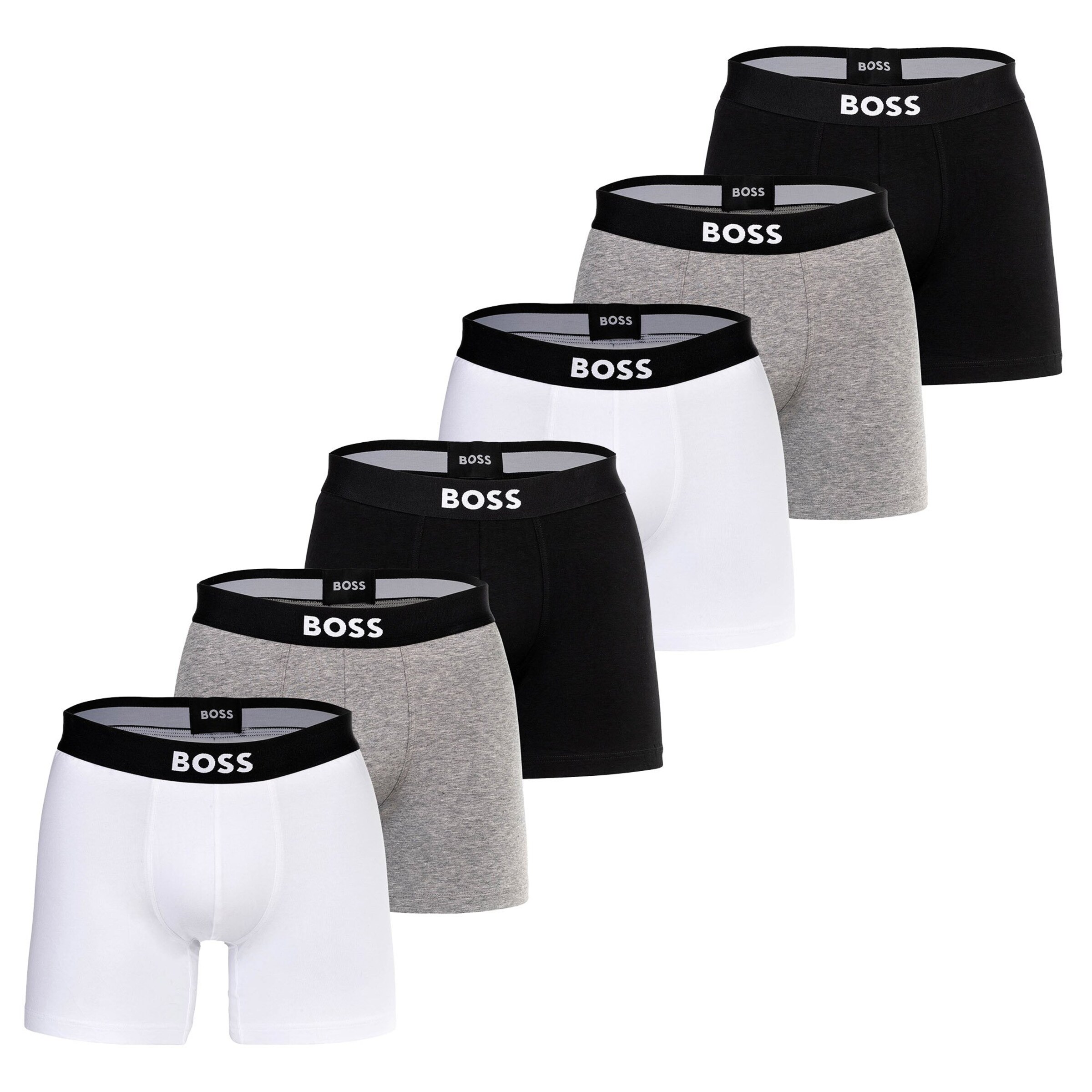 BOSS Boxer shorts in Grey: front