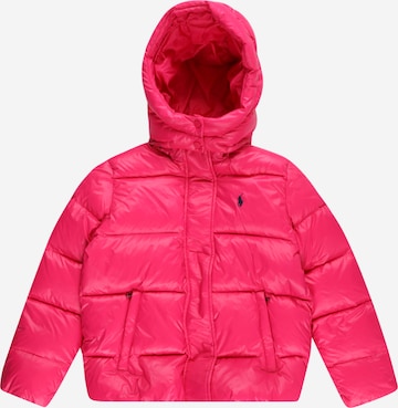 Polo Ralph Lauren Přechodná bunda – pink: přední strana