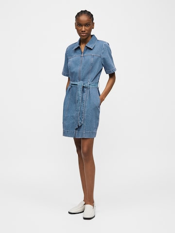 Calvin Klein Jeans Shirt dress 'RADIO BLUES' in Blue