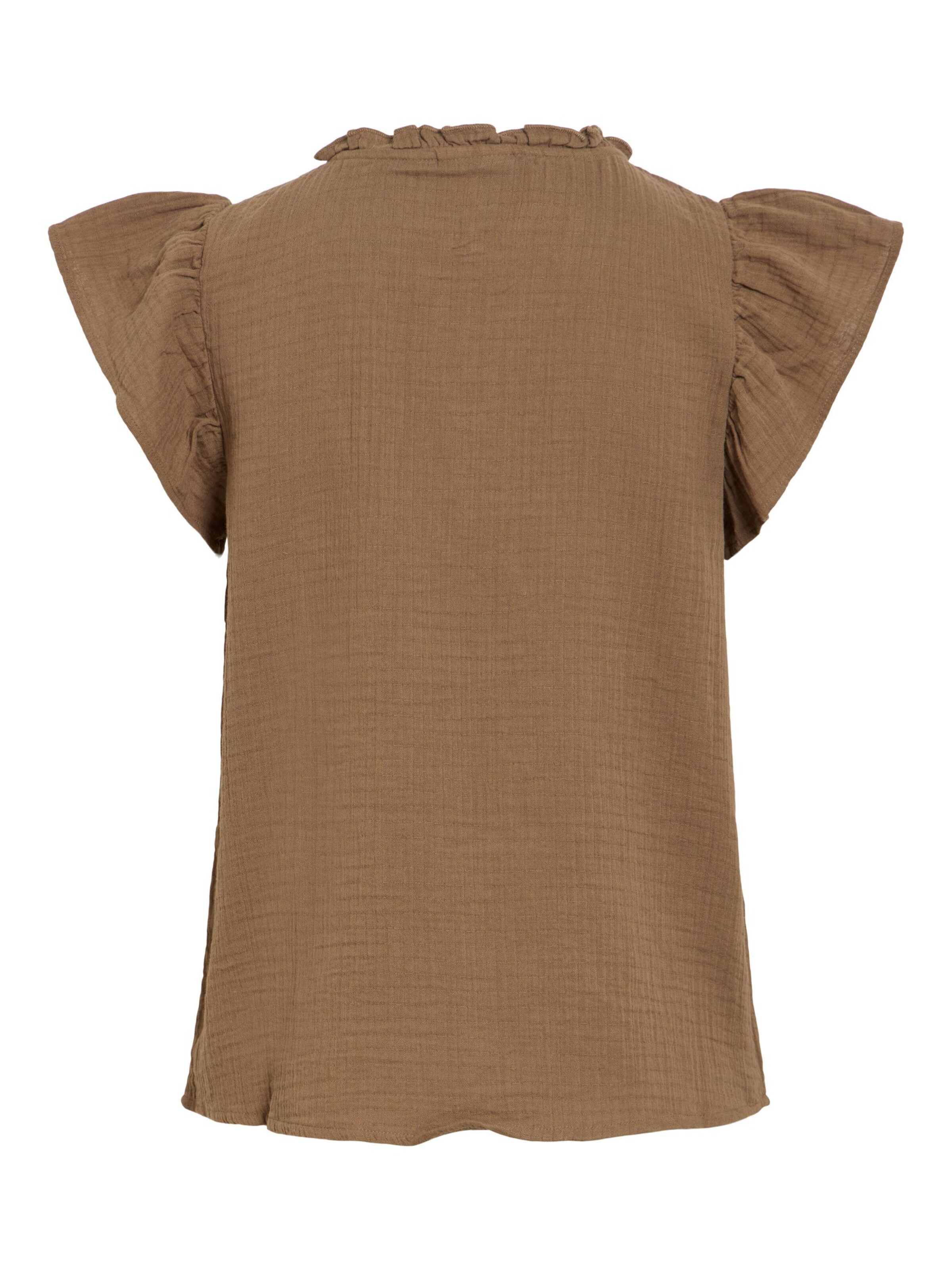 VILA Bluse 'VILania' i brun