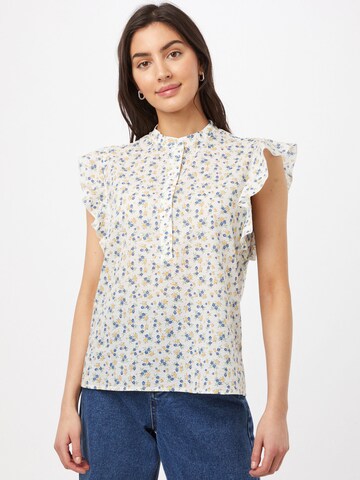 minimum - Blusa 'THORNA' en blanco: frente