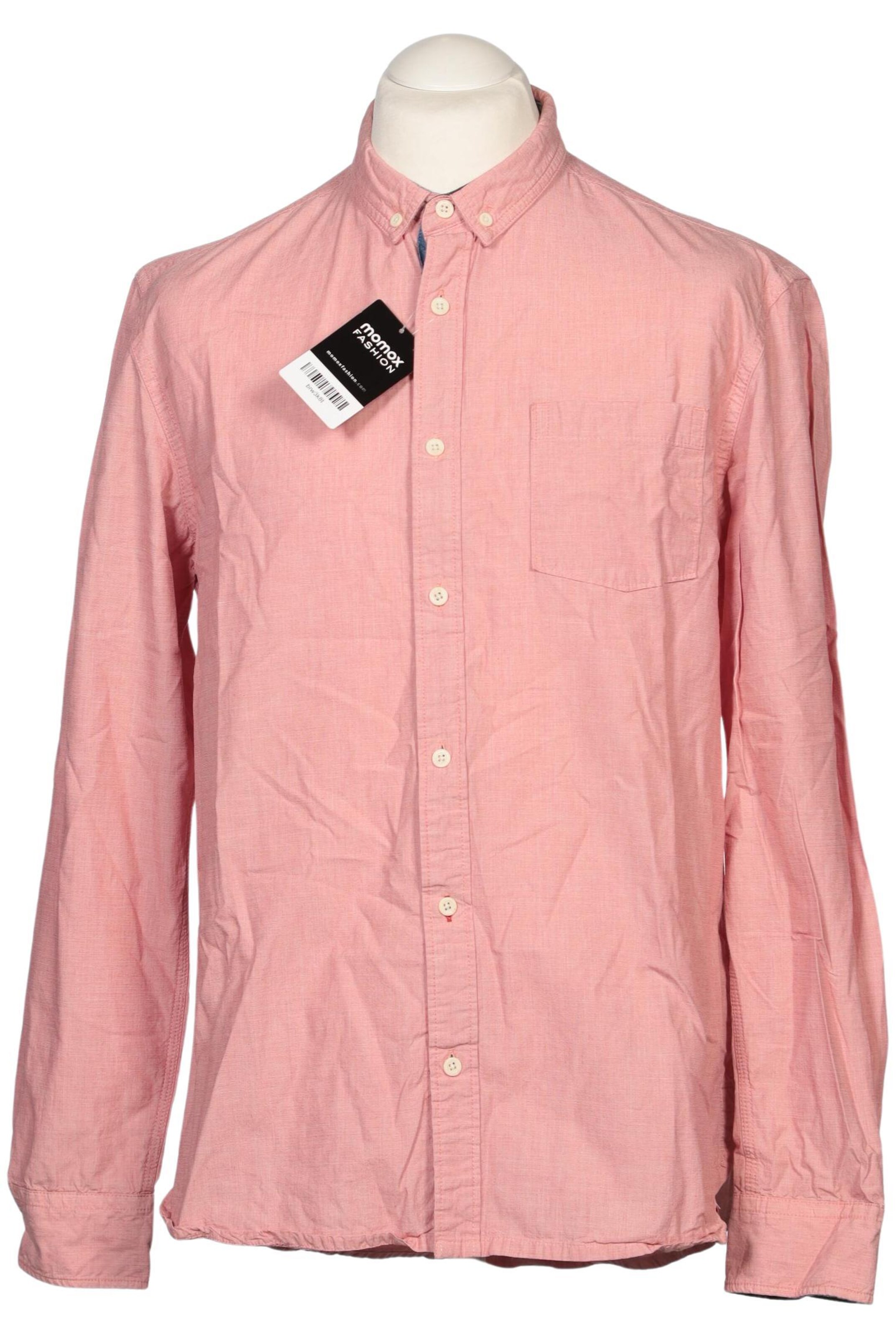 QUIKSILVER Button Up Shirt in L in Pink: front