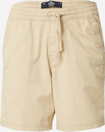 HOLLISTER Regular Chino in Groen: voorkant