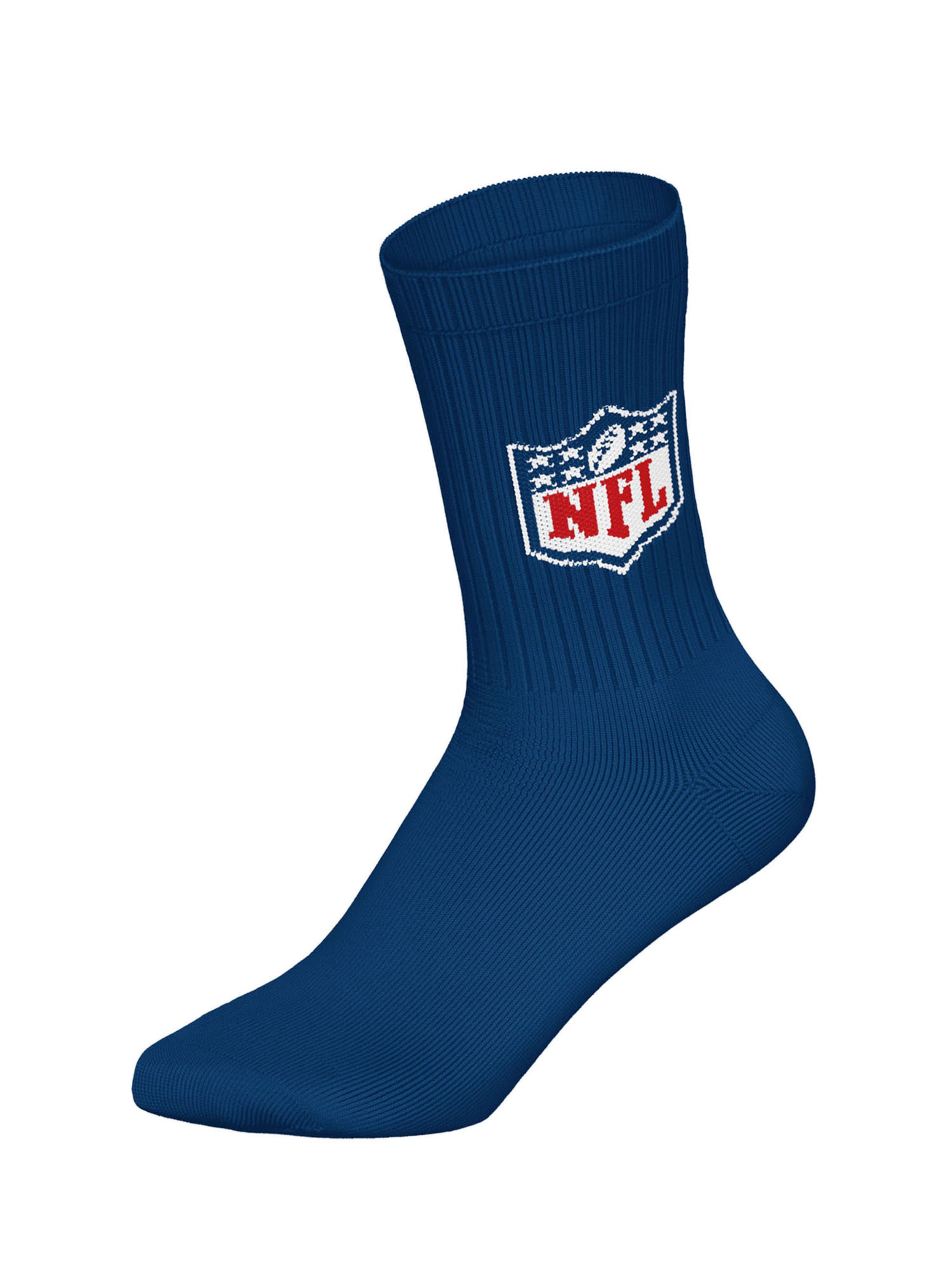 Huddle Freizeitsocken ' NFL Shield Crew ' in Blau