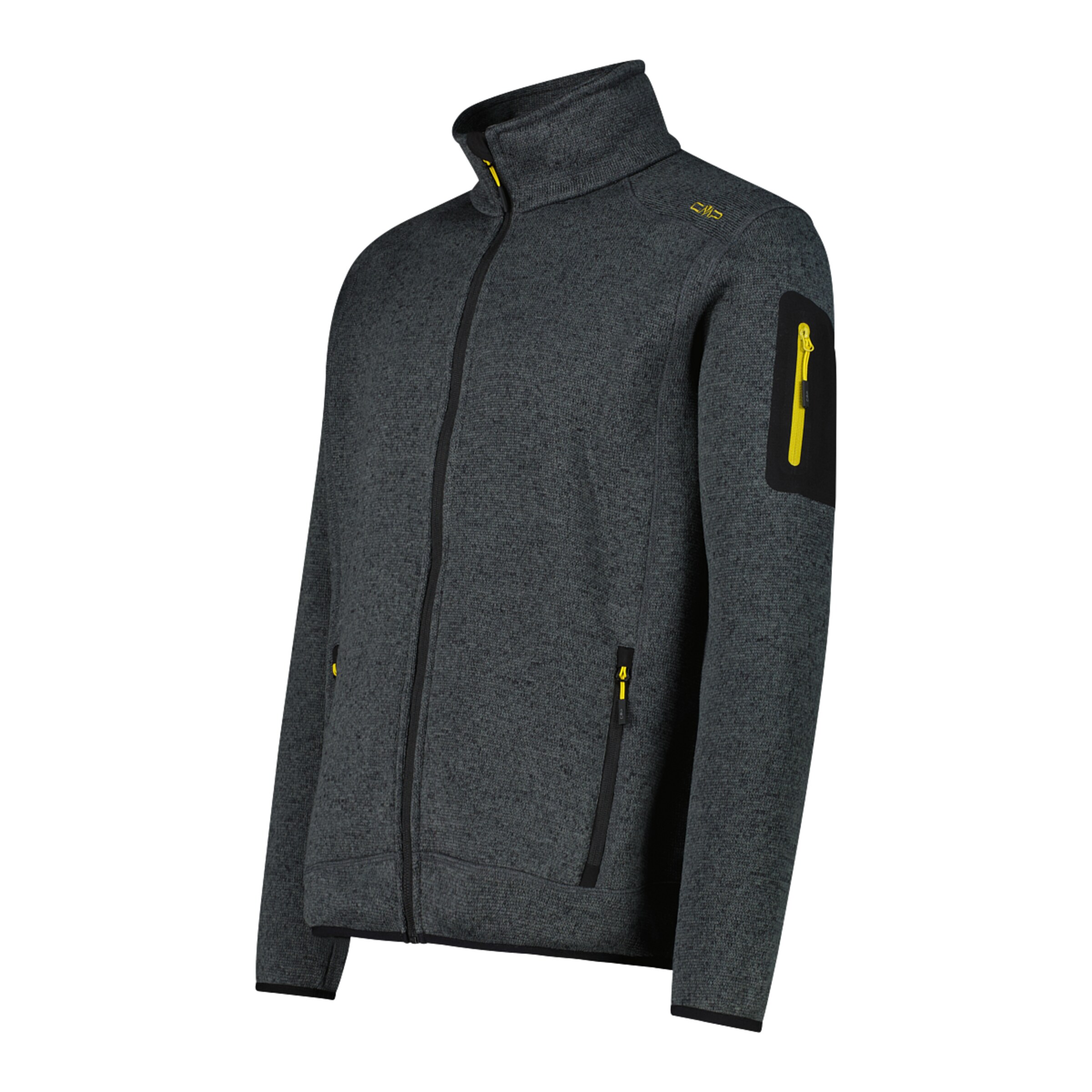 CMP Regular fit Athletic Fleece Jacket in Grey