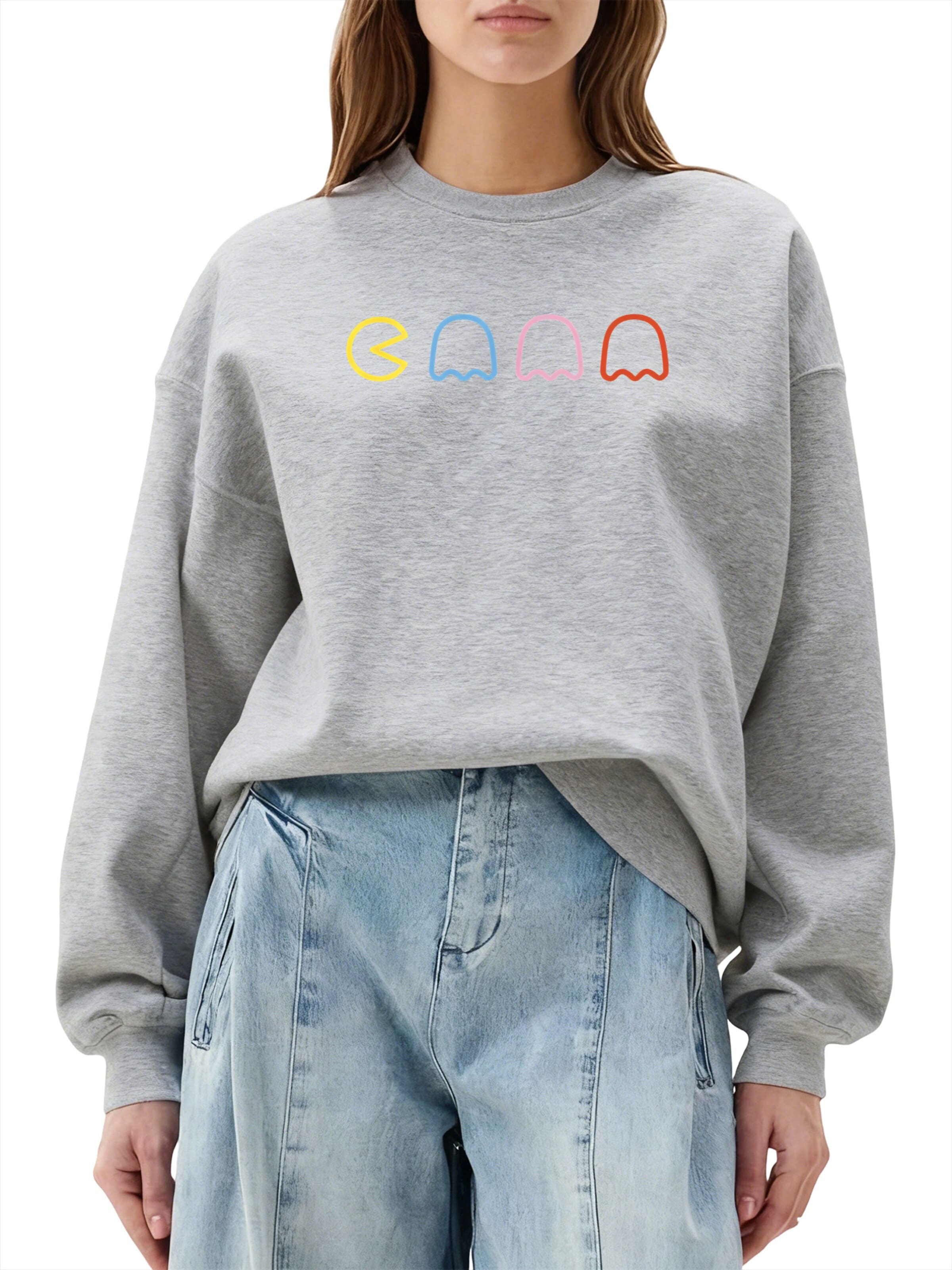 GORHEY - Sudadera en gris: frente