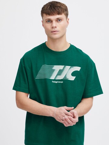T-Shirt 'Silas' The Jogg Concept en vert : devant