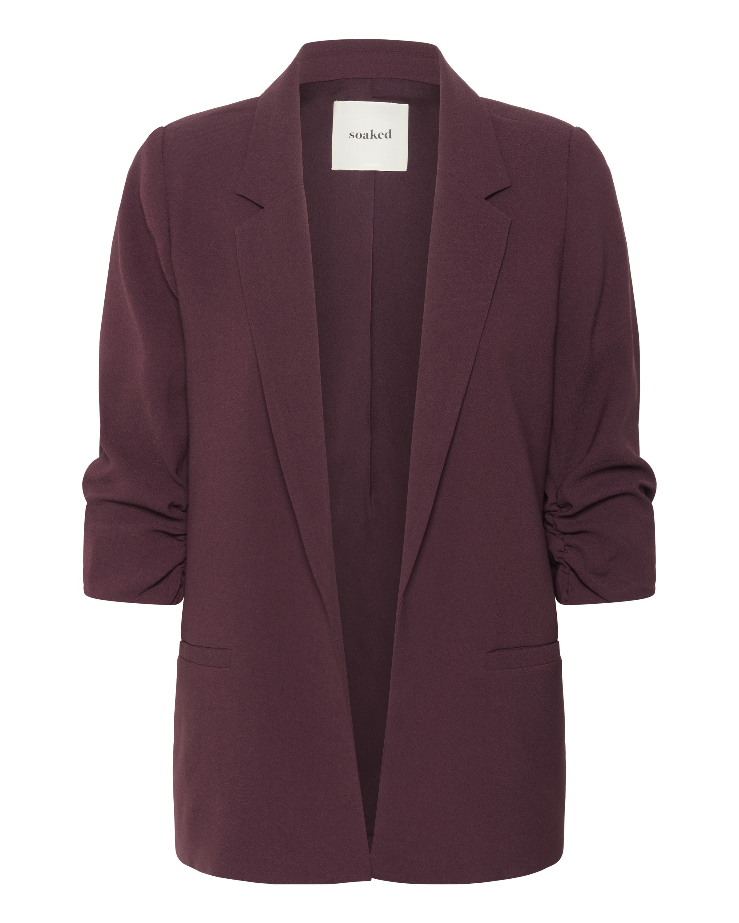 SOAKED IN LUXURY Blazer 'SLShirley' i rød: forside