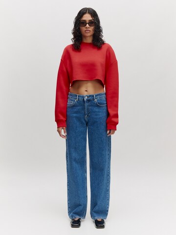 EDITED Sweatshirt 'Maxie' in Red