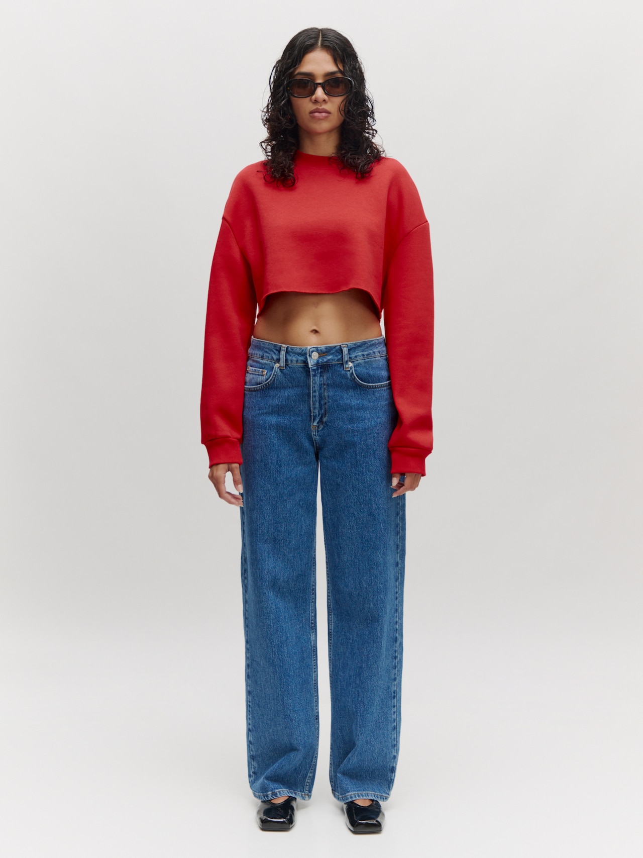 EDITED Produkte Sweatshirt 'Maxie' rot