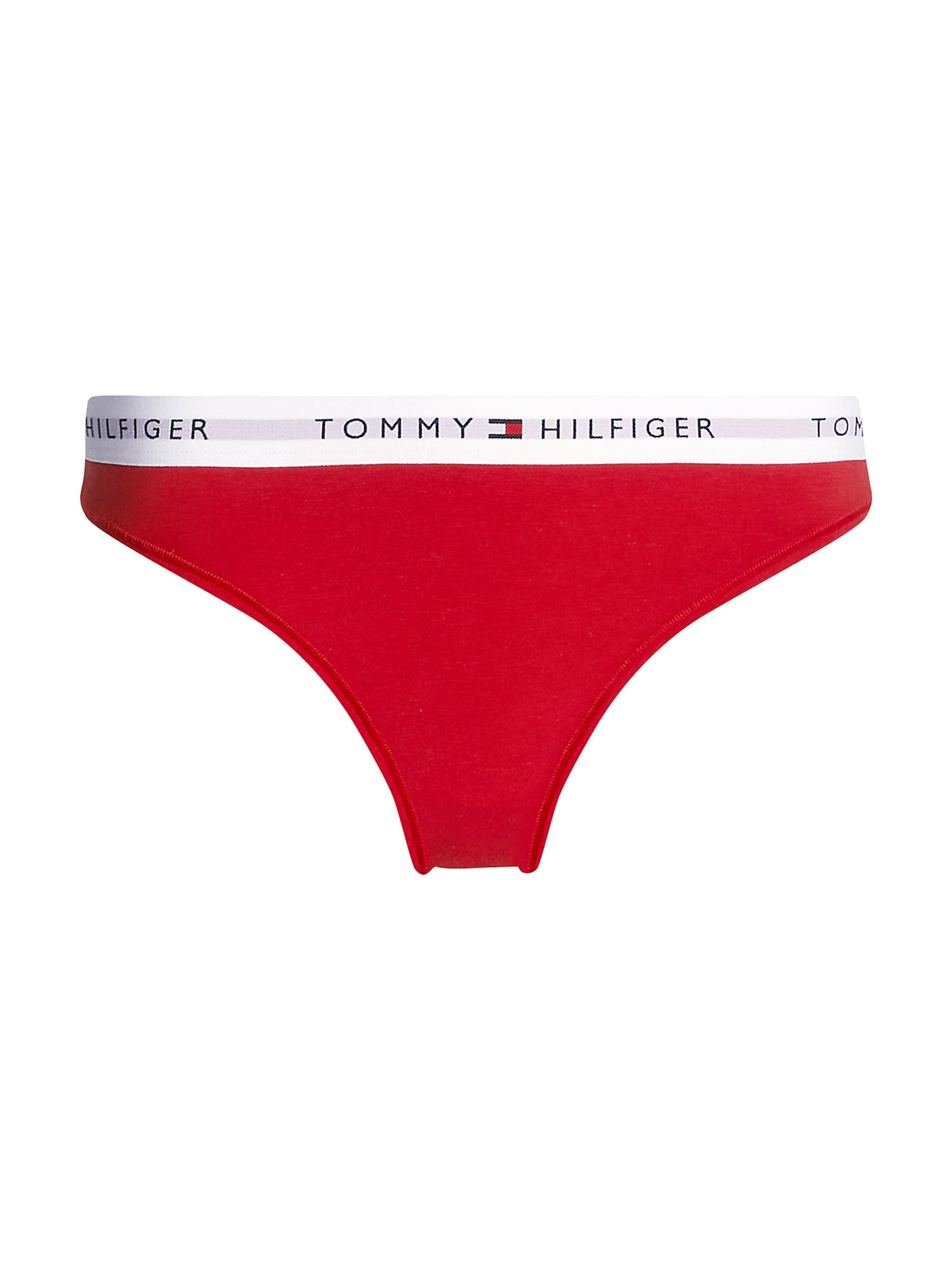 Tommy Hilfiger Underwear Stringid, värv punane: eest vaates