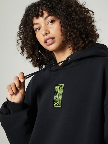 ILHH Sweatshirt 'Nico' in Zwart