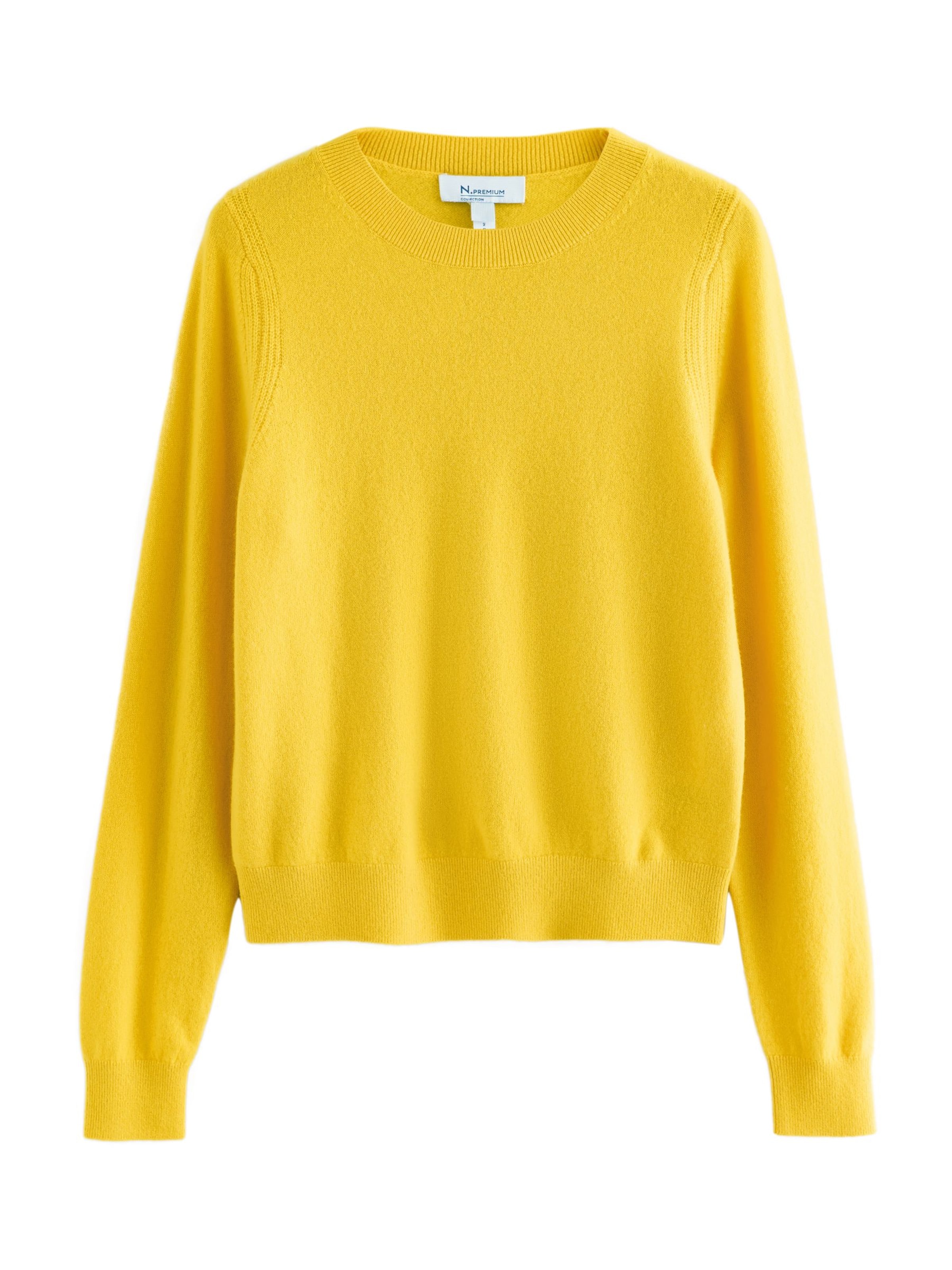Pull-over Next en jaune : devant